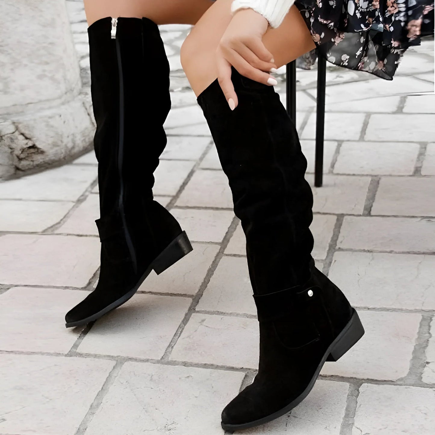 Maya - Bottes en Cuir Premium pour Femmes