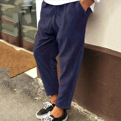 Lorenz™ - Pantaloni Casual in Velluto a Costine