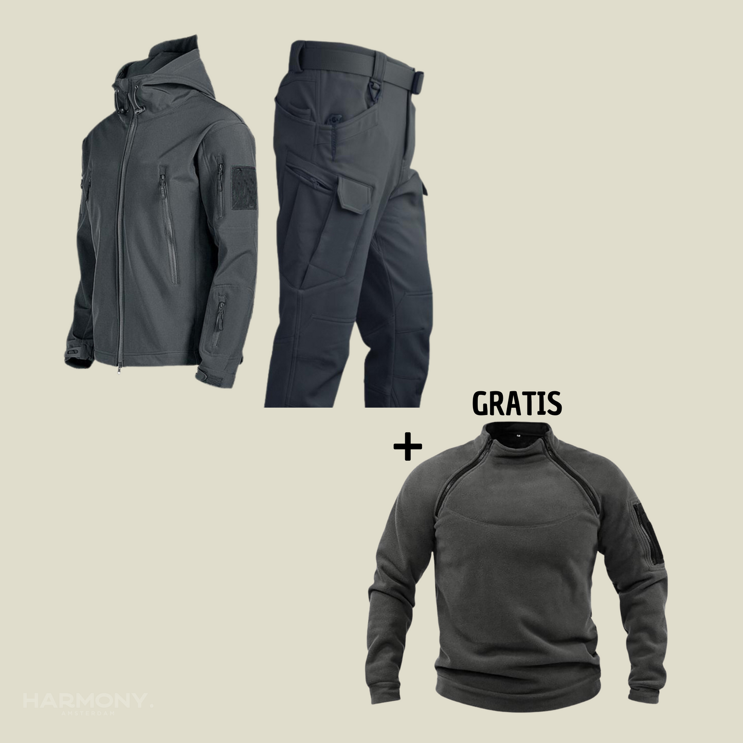 Jorge™ - Combinaison de pluie militaire + veste gratuite