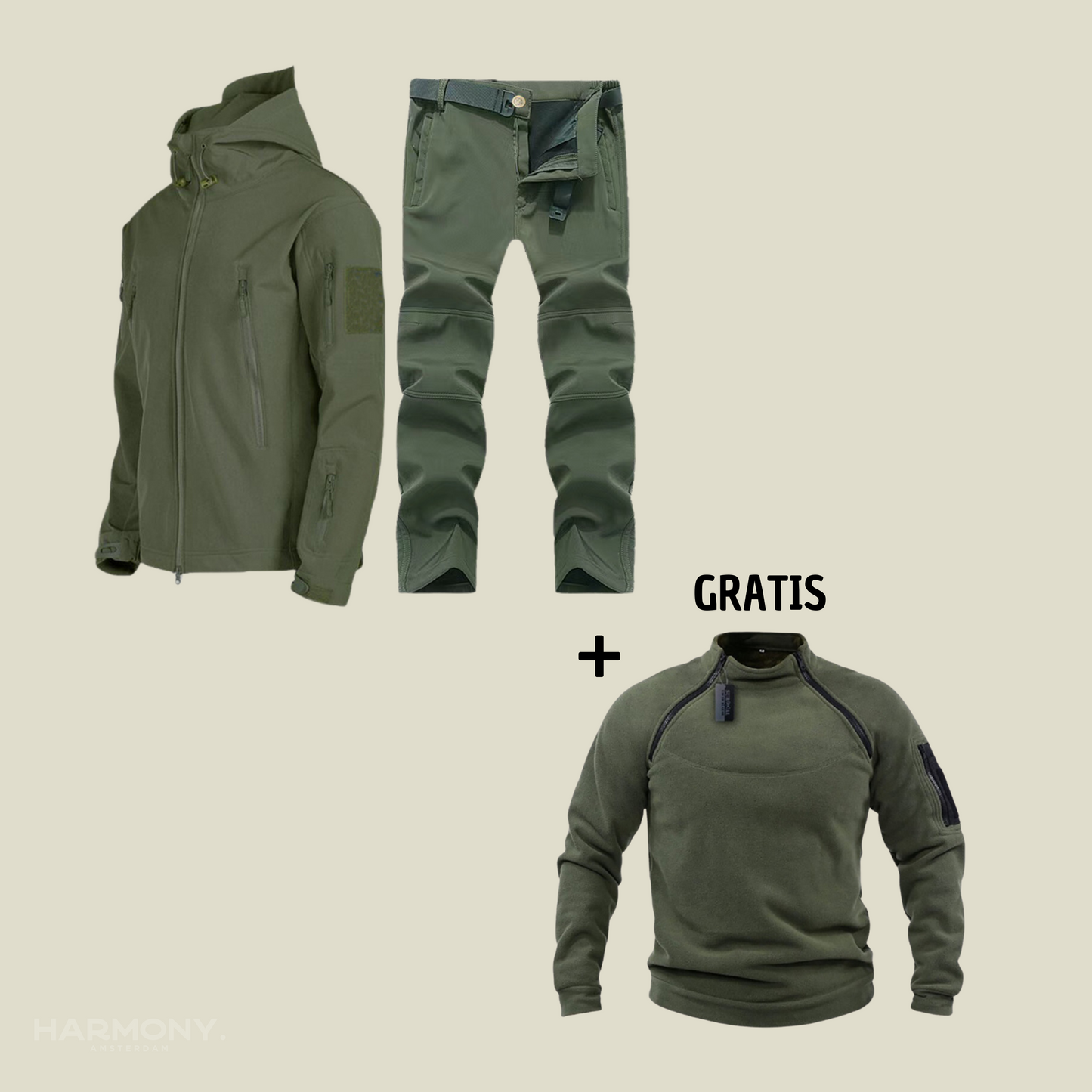 Jorge™ - Combinaison de pluie militaire + veste gratuite